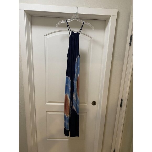 Raviya Dress Womens Large Tie Dye Boho Maxi Sleeveless Strappy Sundress Beach - Picture 3 of 3